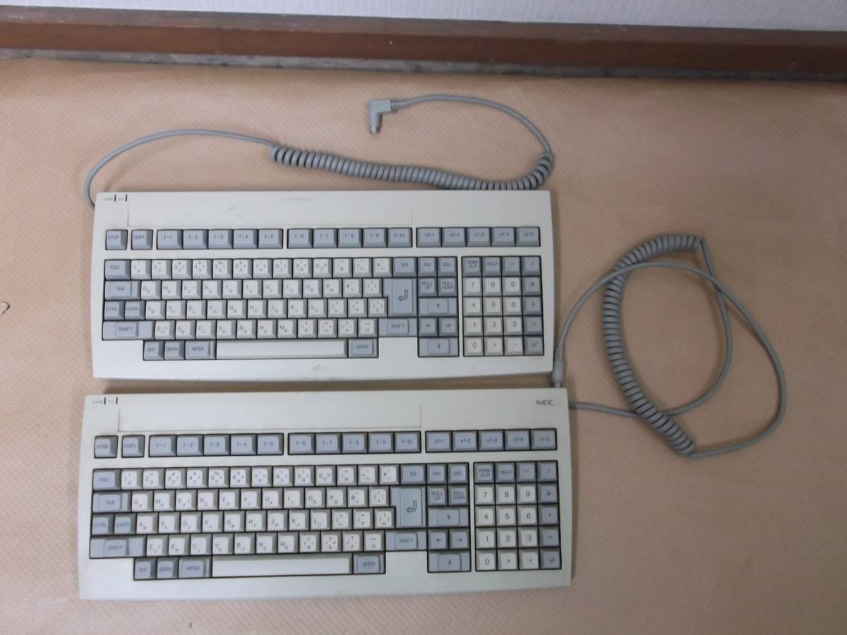 キーボード ジャンク NEC PC □NEC PC-98用 PC98 - PC-9801 (PC 98) 2個