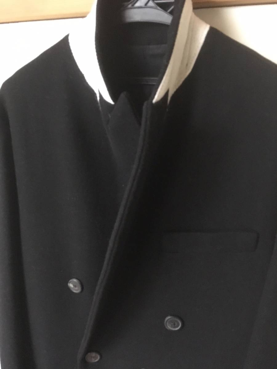 ami alexandre mattiussi ダークネイビー チェスターコート 中古・古着
