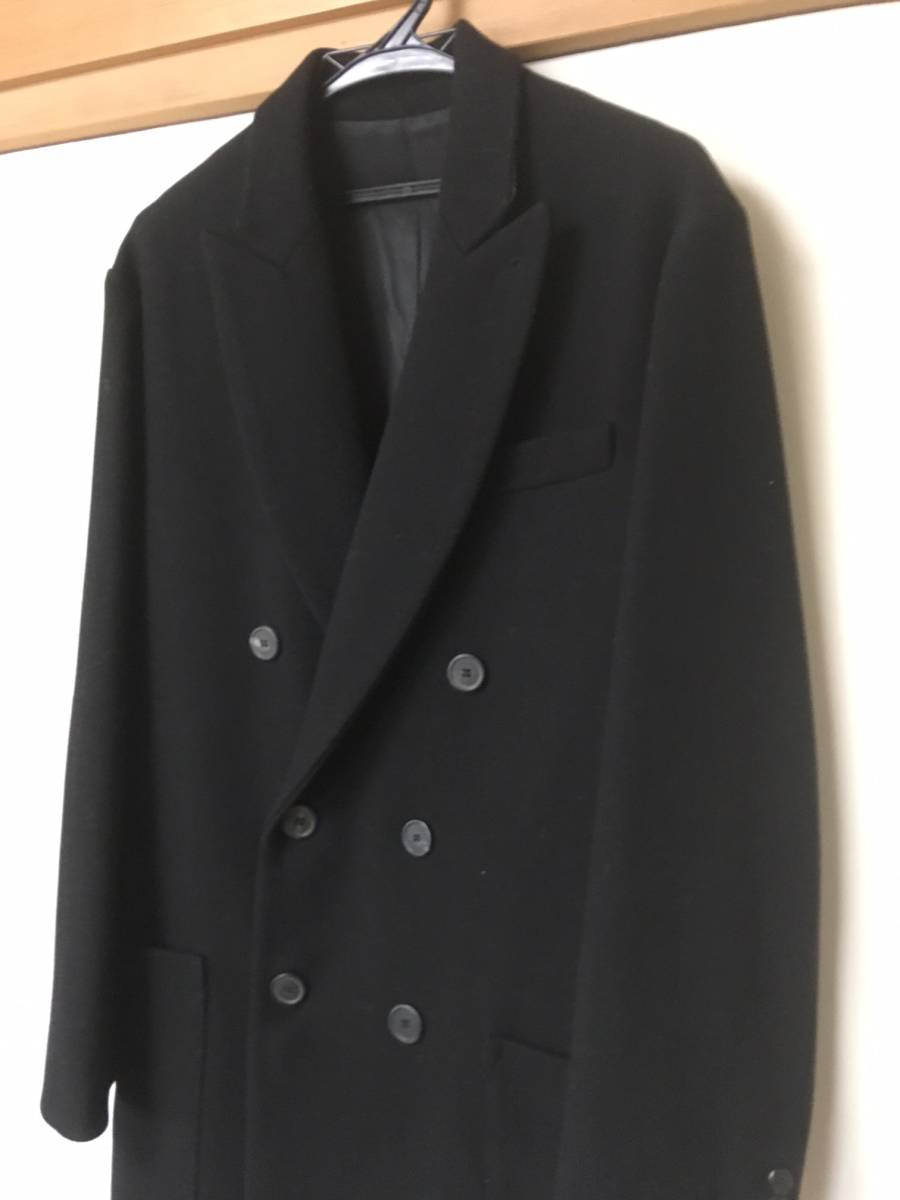 ami alexandre mattiussi ダークネイビー チェスターコート 中古・古着