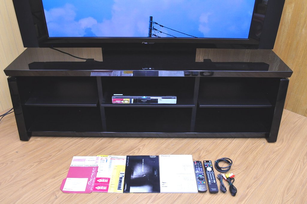 パイオニア プラズマテレビ PDP-6010P AVローボードラック B-7000 HDD