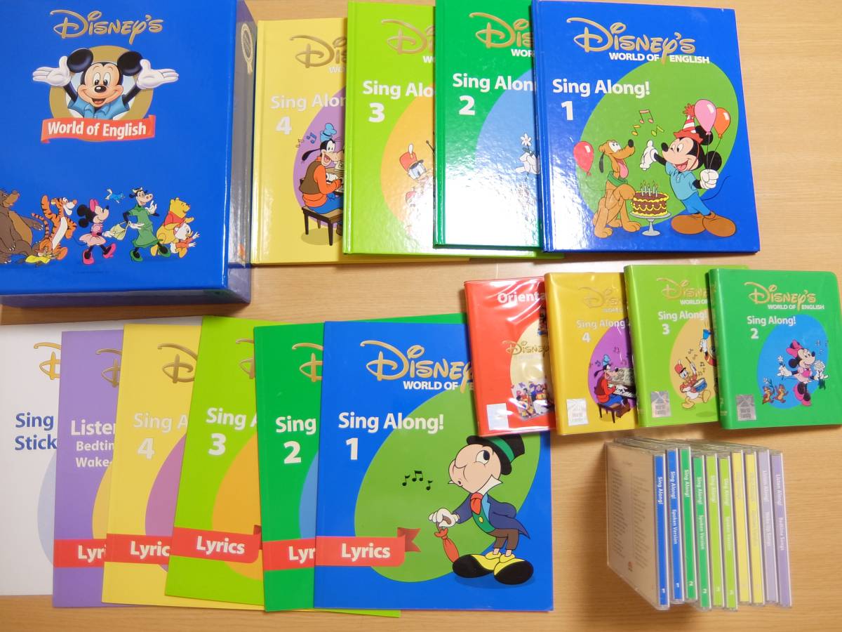 美品】DWEディズニー英語システムシングアロング(Sing Along)セット