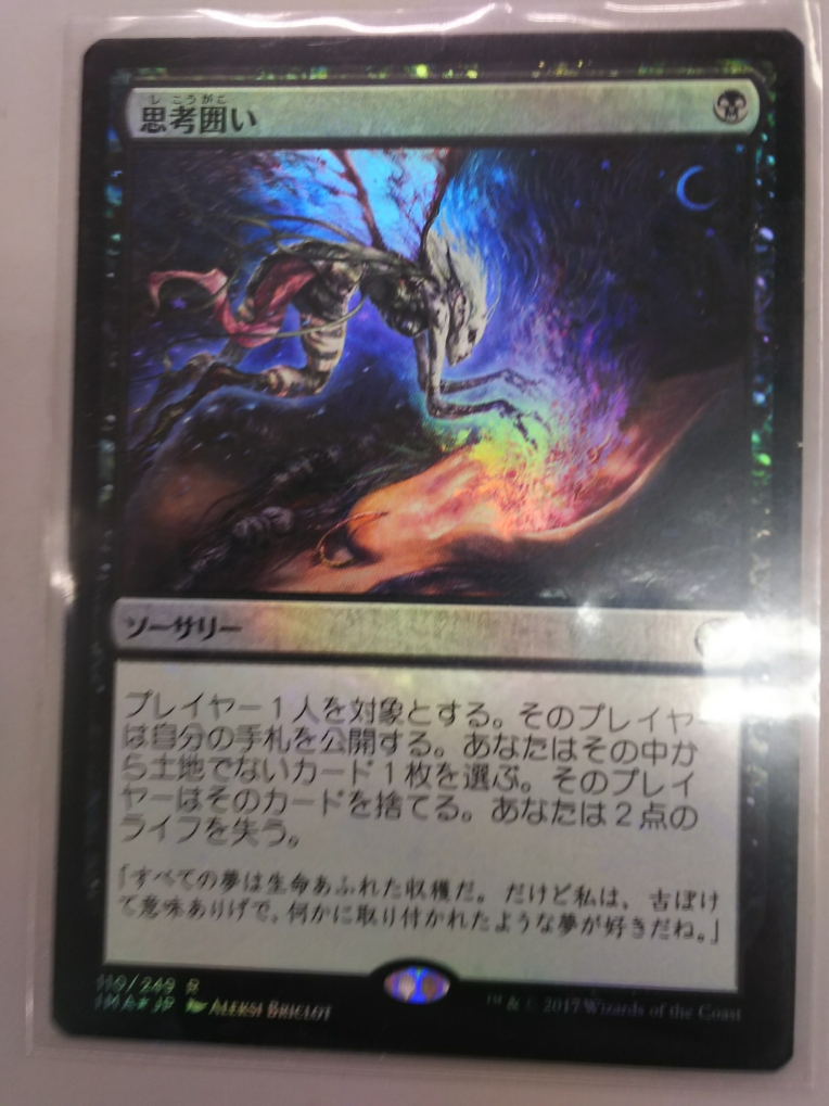 MTG 思考囲い 日本語 公式通販 日本語版フルアートFOIL 1枚 LRW