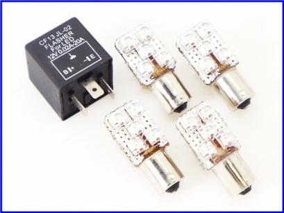L2◆良品♪V-MAX LEDウインカーバルブset♪リレー付♪
