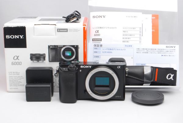 2026，新作 級 SONY ソニー &alpha;6000 ILCE-6000 ボディ 元箱付属品一式(ソニー)｜売買されたオークション情報、yahooの商品情報をアーカイブ公開 - オークファン ソニー