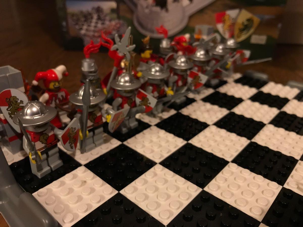 レゴ LEGO 853373 キングダム チェス 若干 難あり