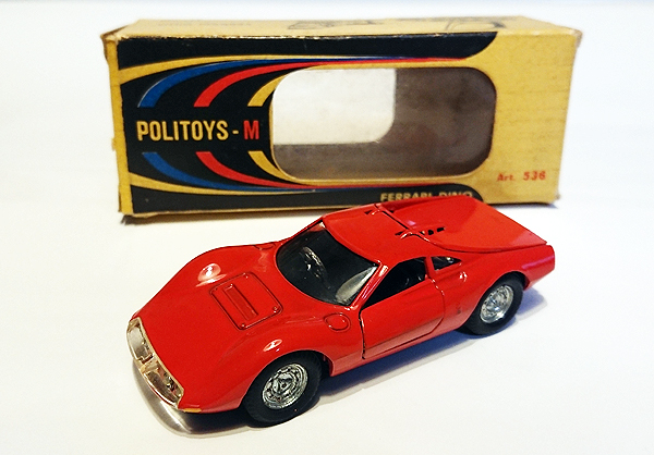 ■イタリア 1/43 ポリトイス製 フェラーリ ディーノ スペチャーレ Politoys Ferrari Dino Speciale ディノ ピニンファリーナ■