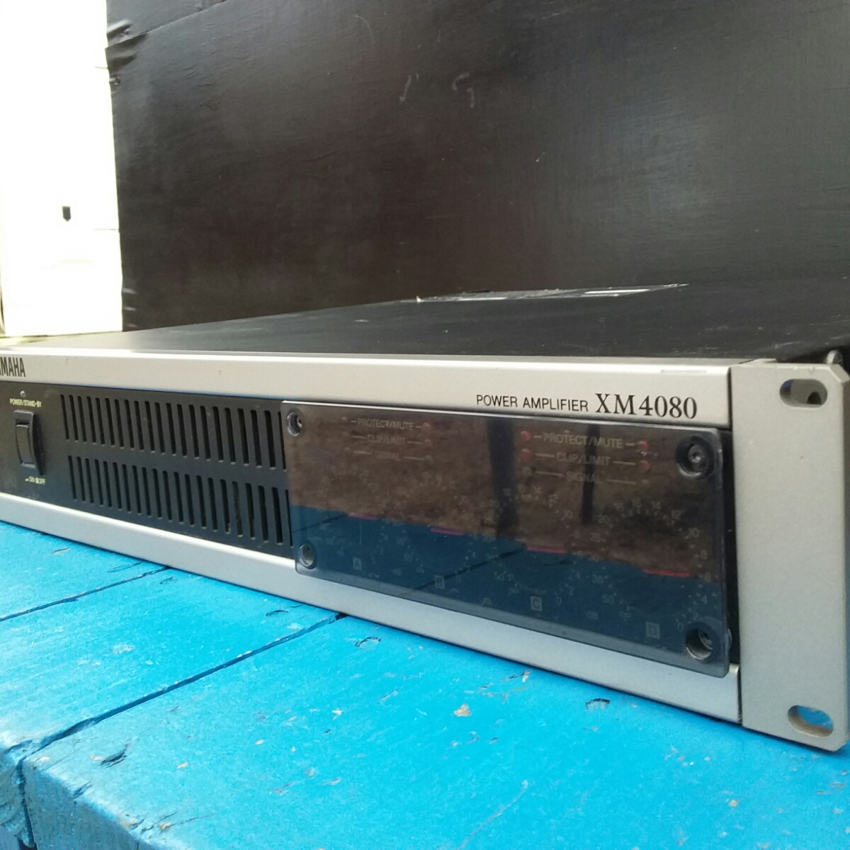 YAMAHA XM4080 4chパワーアンプ ヤマハ XM 4080 アンプ 通電OK 