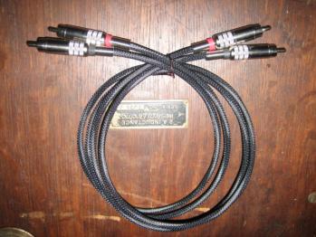 【1910's WE 最強のLitz】 Western Electric 2A インダクター Litz線材使用 RCAピンケーブル 100cm 　純正ウエスタン