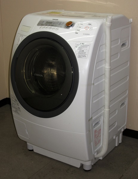 東芝☆ZABOON☆節水ザブーン☆ドラム式洗乾機・洗9乾6☆TW-G520R(W 