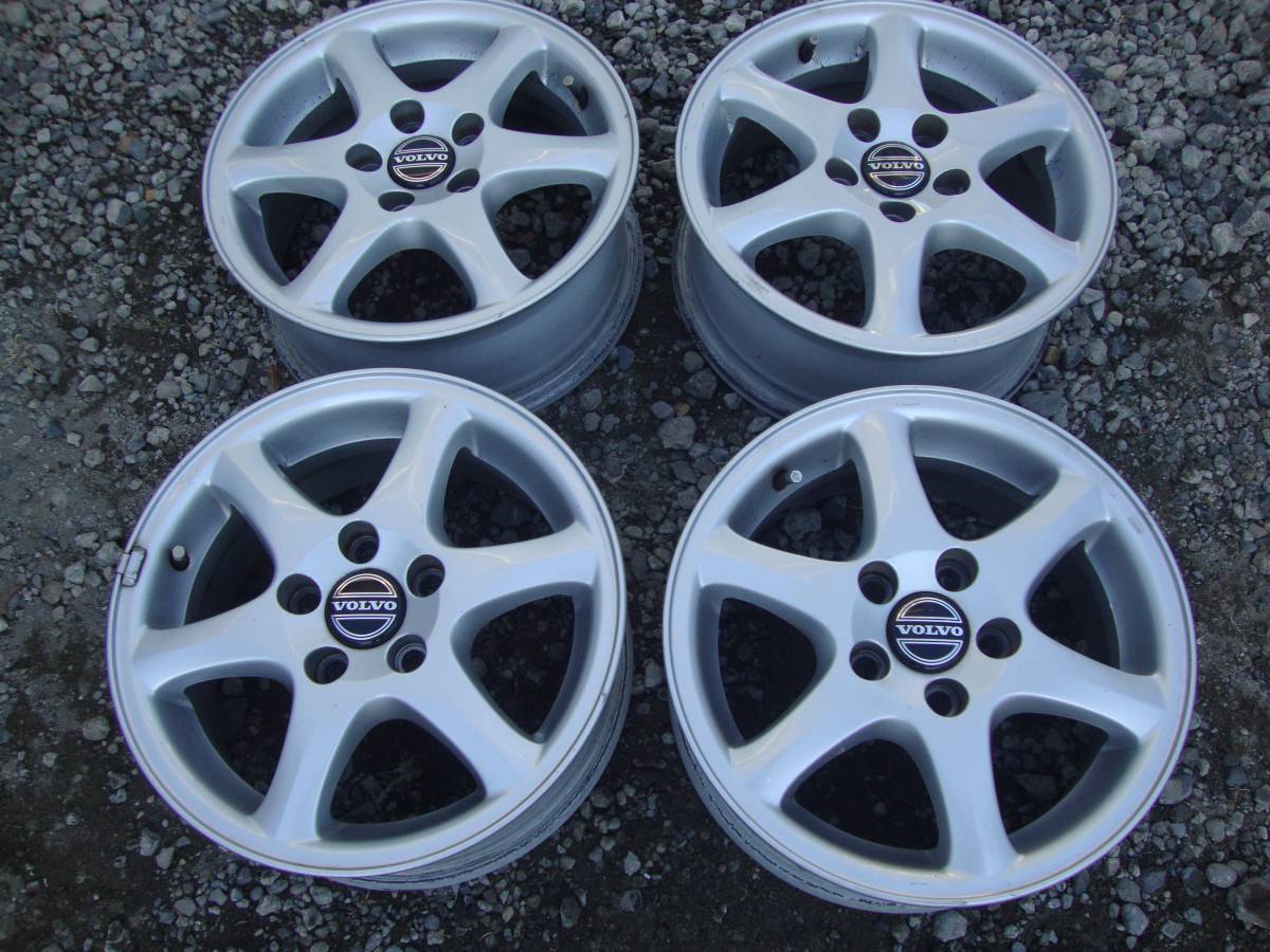 新作 VOLVO 純正 OFF43 5穴&times;108ピッチ 15インチ&times;6.5JJ アルミのみ 4本SET(純正品)｜売買されたオークション情報、yahooの商品情報をアーカイブ公開 - オークファン 5穴