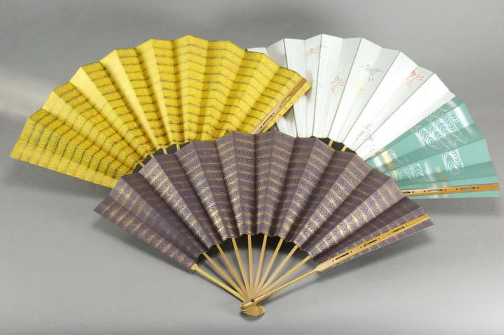 舞扇 3本 観世水 千鳥 舞踊 能狂言