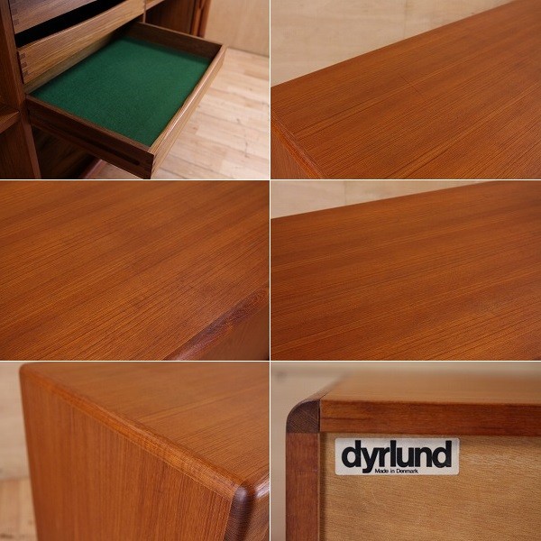 超美品 北欧デンマーク製 デューロン/dyrlund チーク材 サイドボード