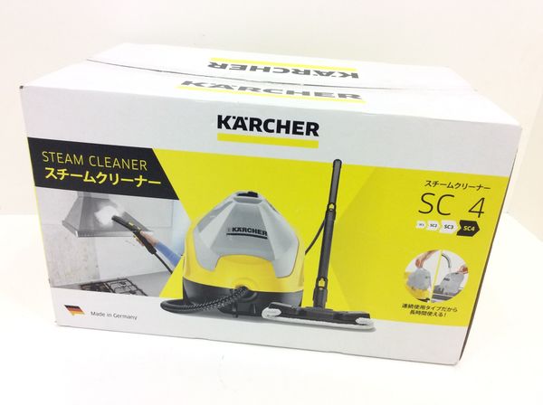 【未使用】KAERCHER/ケルヒャー SC4 スチームクリーナー 100V 50/60Hz ※外箱未開封・動作未確認