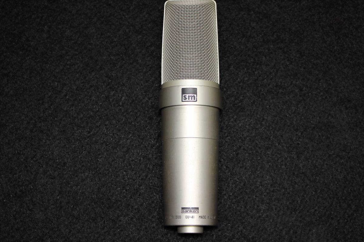 Sanken CU-41 Microphone Cardioid - | Double-Condenser Mic 80's