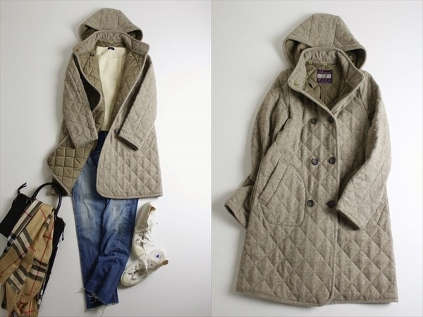 美品□ユナイテッドアローズgreen label 上質ウール100% あったか 