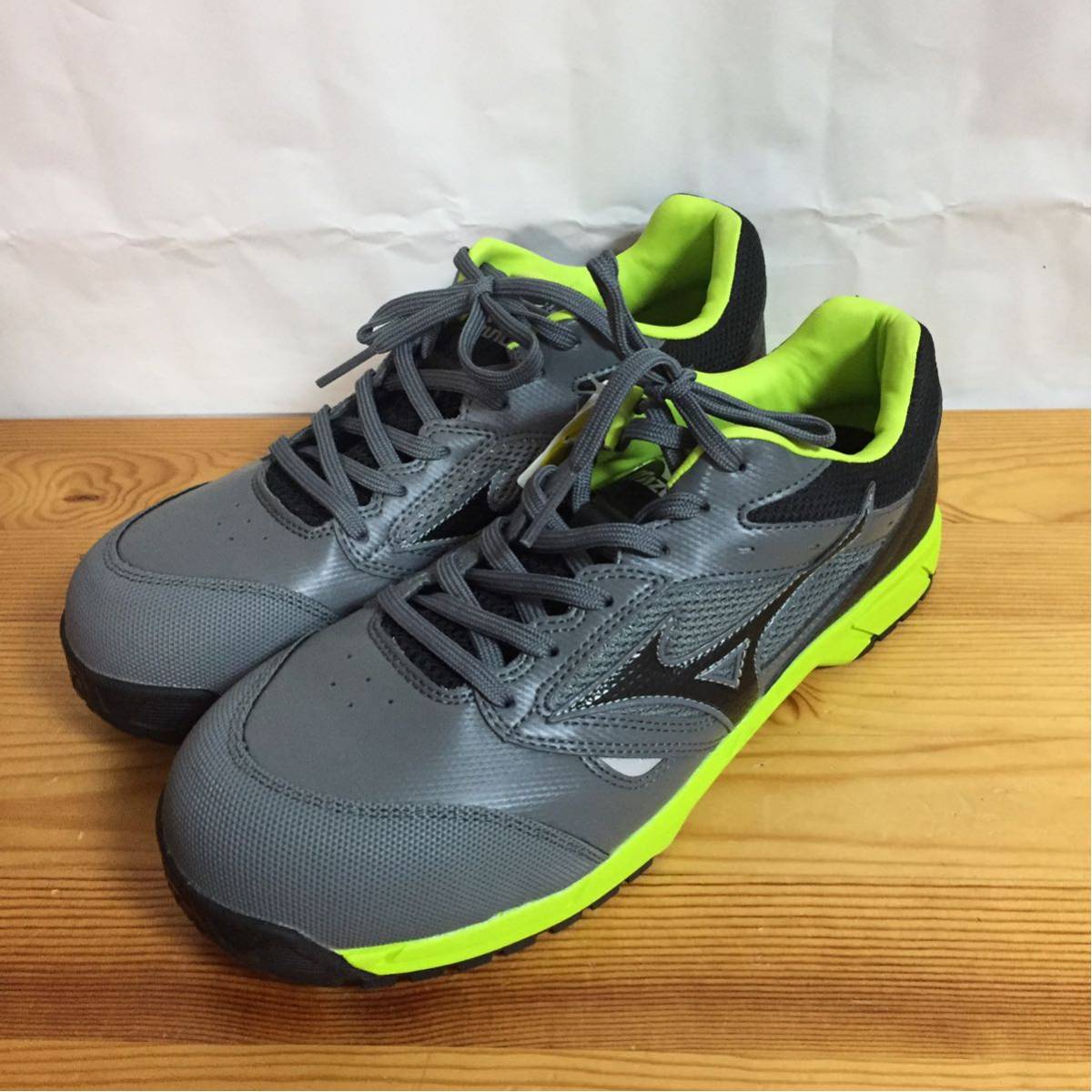 27cm安全靴 ミズノ(MIZUNO) オールマイティLS 紐タイプ セーフティシューズ C1GA1700