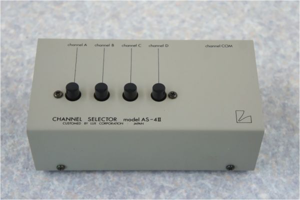 ラックスマン ラインセレクター AS-4II 動作品LUXMAN チャンネル
