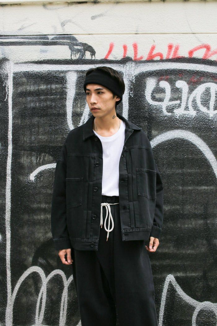 basisbroek デニムジャケット engel ブラック サイズ3 basis broek strato