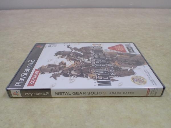 未開封 PS2 プレステ2 メタルギアソリッド3 METALGEAR SNAKE EATER コナミ【02