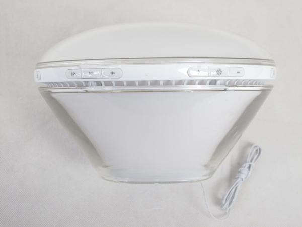 中古 PHILIPS HF3520 光 目覚まし時計 ウェイクアップ LED ライト