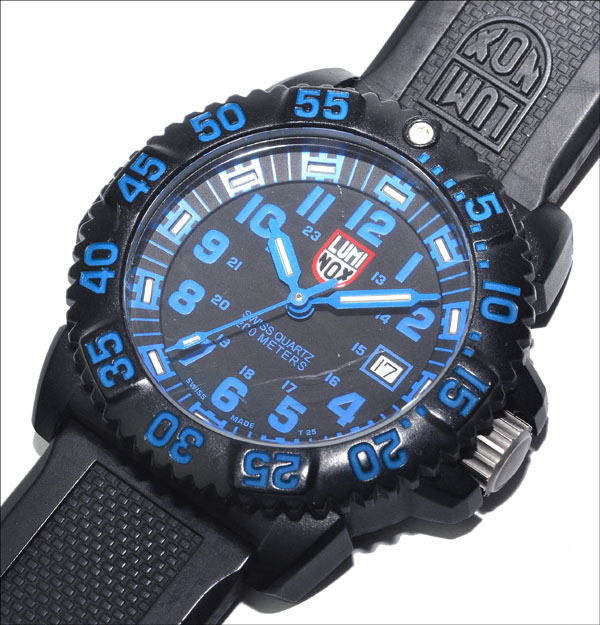 ☆LUMINOX ルミノックス SERIES 3050/3950 クォーツ ブラック×ブルー