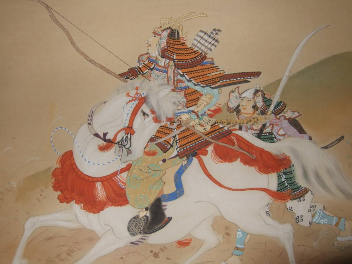 肉筆画 武者絵 八幡太郎義家画 絹本 | MIKAS-HUNDEPHYSIO.DE