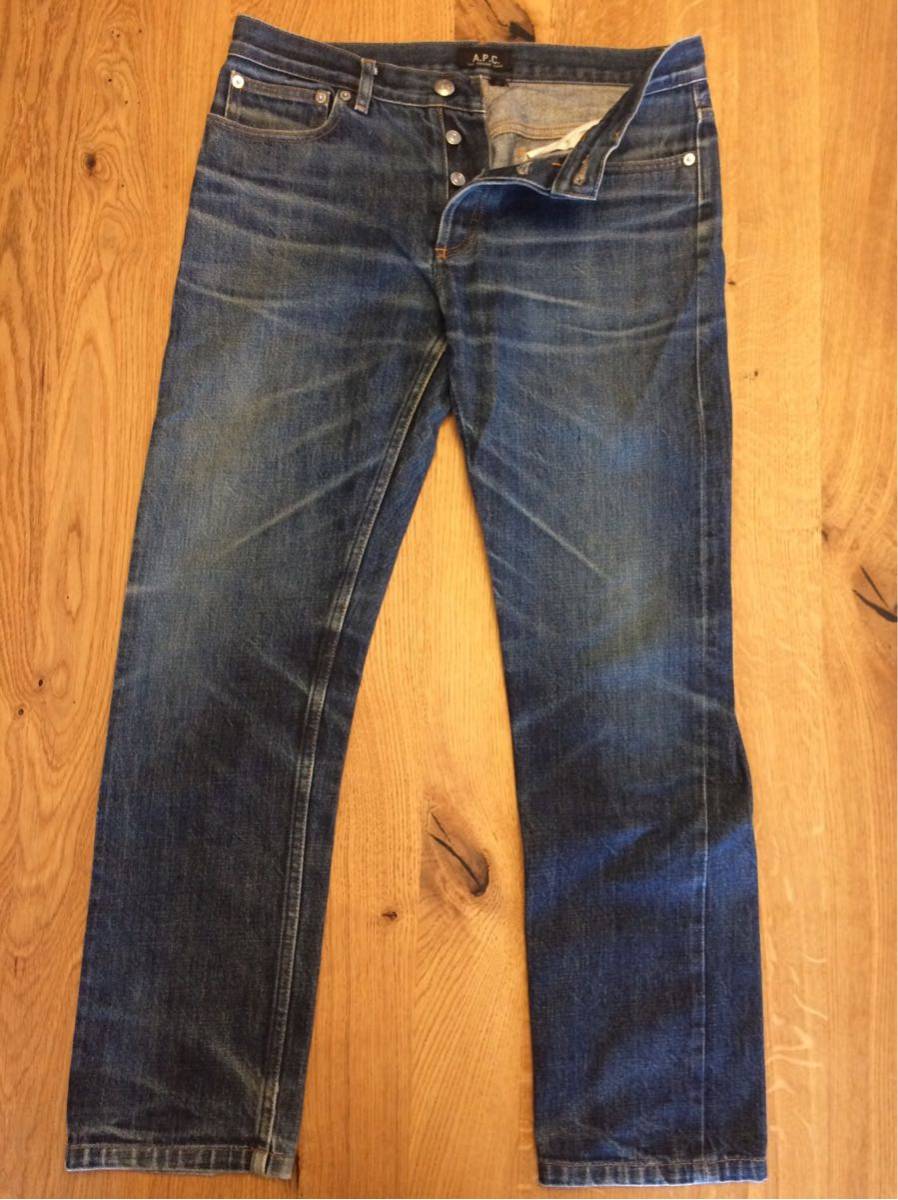 【中古】A.P.C.アーペーセー デニム petit STANDARD 31インチ