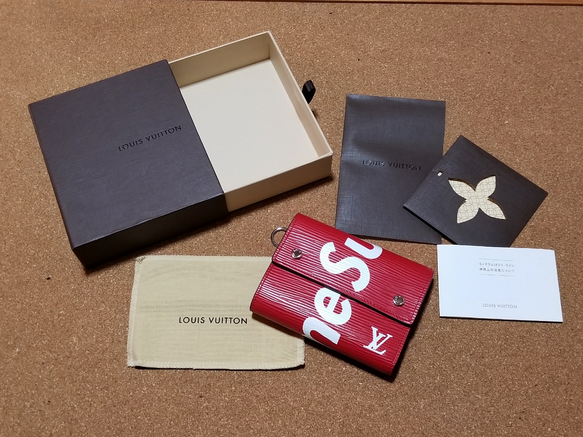 LOUIS VUITTON×Supreme 赤 ヴィトン シュプリーム☆チェーン