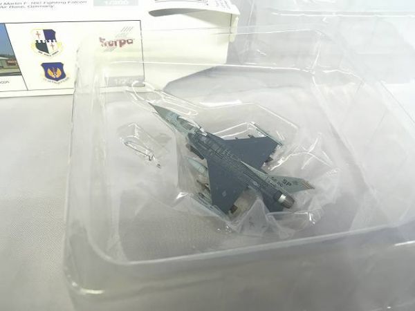 G123 herpa ヘルパ 1/200 552356 在欧アメリカ空軍 ロッキード F-16C