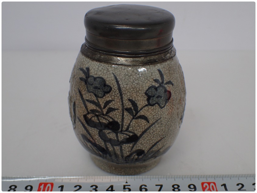 古伊万里 | 染付 明治時代 iichi 5客セット 蓋付茶碗 掌の