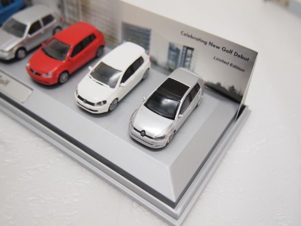 t*f様 Volkswagen 歴代Golf ミニカーセット 非売品 限定版 Volkswagen フォルクスワーゲン GOLF ゴルフ 歴代 ミニカーセット 限定