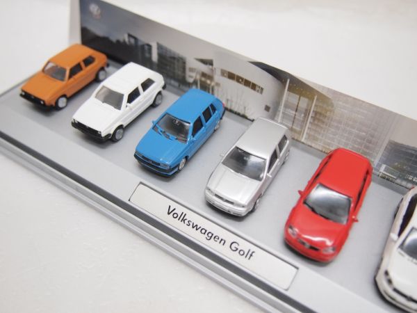 t*f様 Volkswagen 歴代Golf ミニカーセット 非売品 限定版 Volkswagen フォルクスワーゲン GOLF ゴルフ 歴代 ミニカーセット 限定