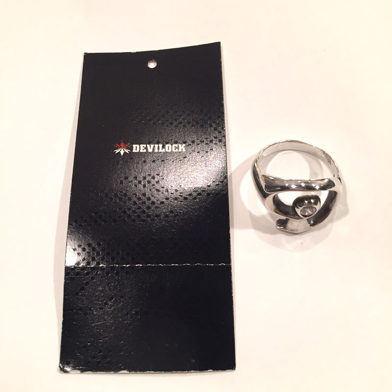 【新品】DEVILOCK　デビロック　ＲＩＮＧ　ＳＩＬＶＥＲ925　21号_1