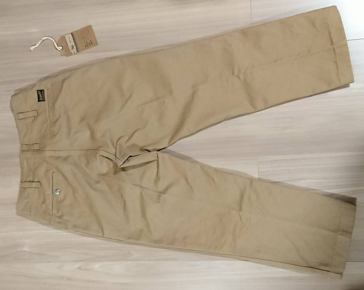 希少XS！ テンダーロイン tenderloin ＢＤＰ2 tc カーキ ベージュ ワークパンツ /デニム 17ss 16aw 2017 ボルネオ ピケ TENDERLOIN テンダーロイン 0 - XS茶 公式通販