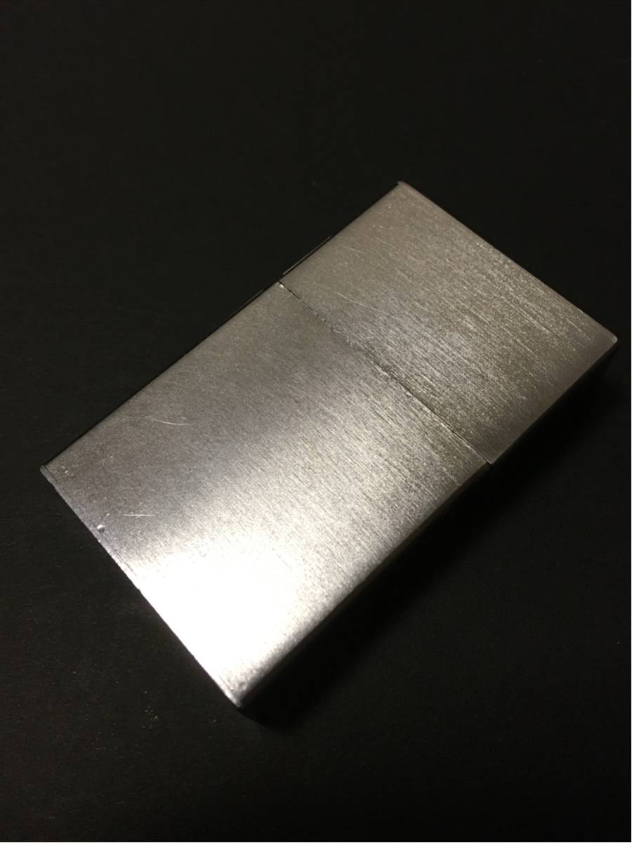 ZIPPO 1932レプリカセカンドリリース シルバー無地ジッポー1997年USED ORIGINAL REPLICA SECOND RELEASE 角型スクエア