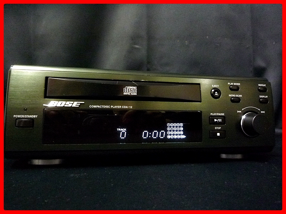 □BOSE CDデッキ CDA-12 ジャンク 555円スタート最落なし Bose 【公式