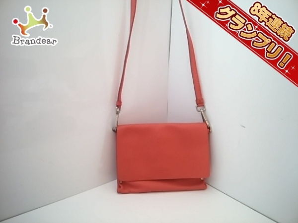 ジルサンダー JILSANDER バッグ ショルダーバッグ レザー オレンジ 