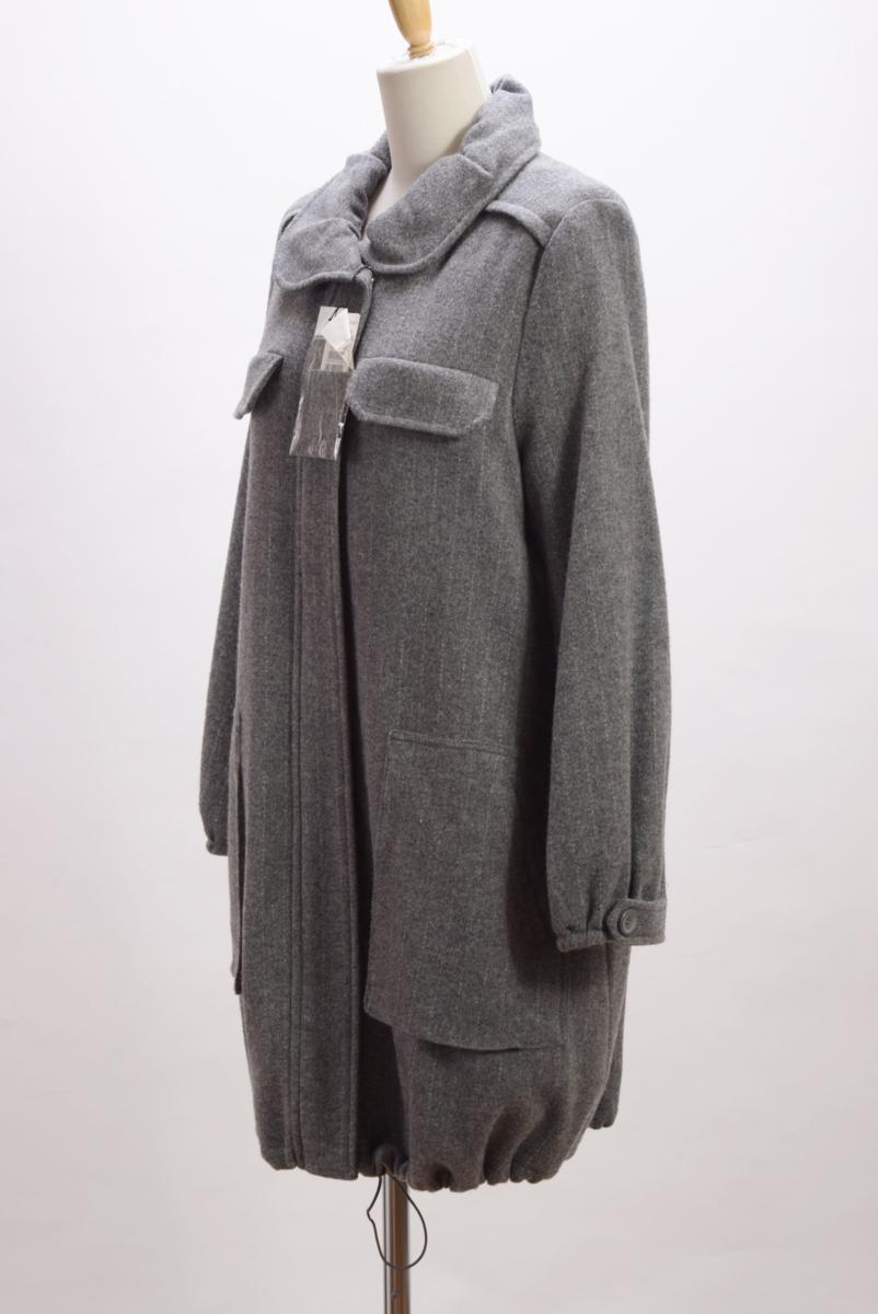 ☆ 新品 MAITRESSE メトリーゼ 長袖 ウールコート グレー コート一般 