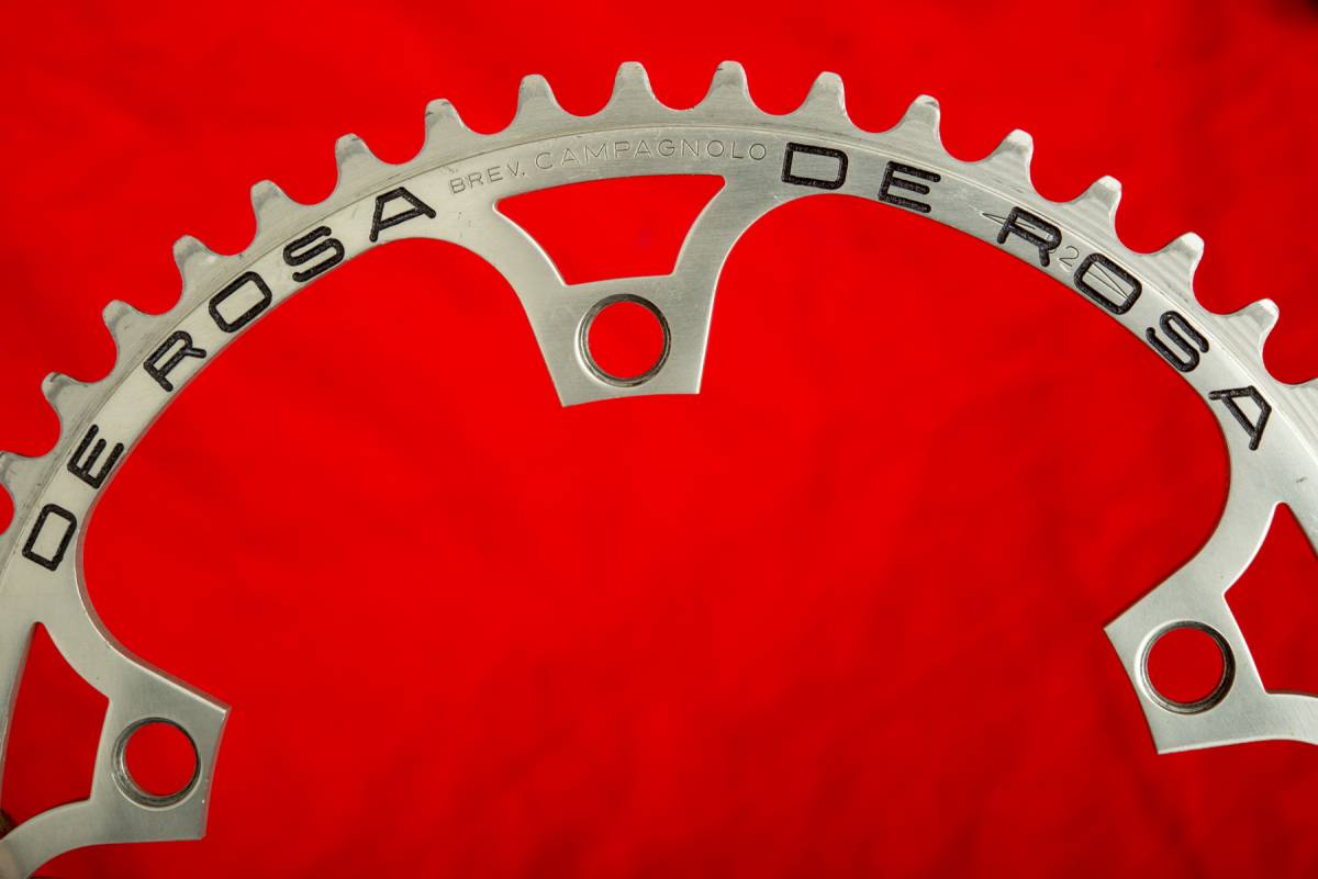52T☆DE ROSA刻印カンパ・スーパーレコード最小サイズ☆チェーンリング 
