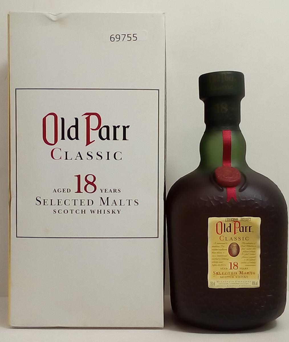 古酒 Old Parr/オールドパー クラシック 18年 750ml 46