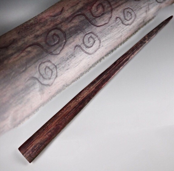 ◇蔵出し品◇明治頃◇マッコウクジラ/ 鯨・抹香鯨◇骨/角◇模造刀/木刀