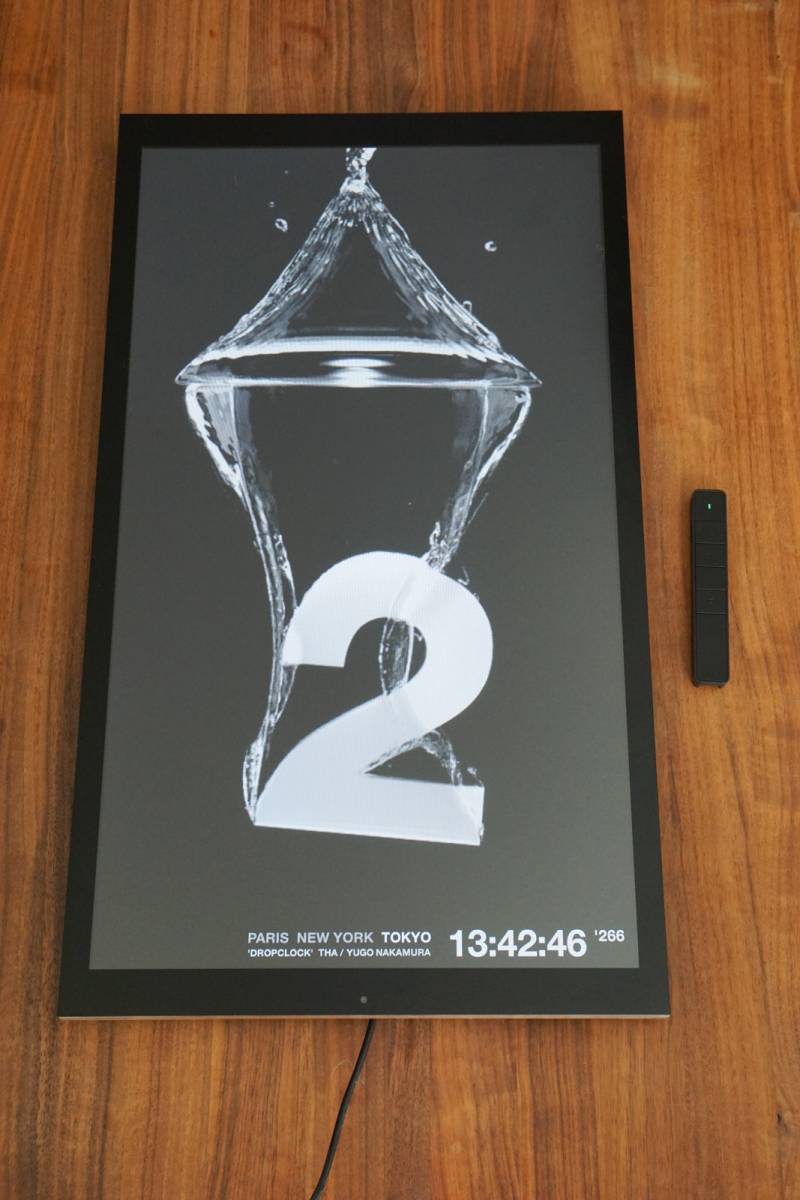 24インチ FRAMED2.0 中村勇吾 アートフレーム「Mono デジタルアート