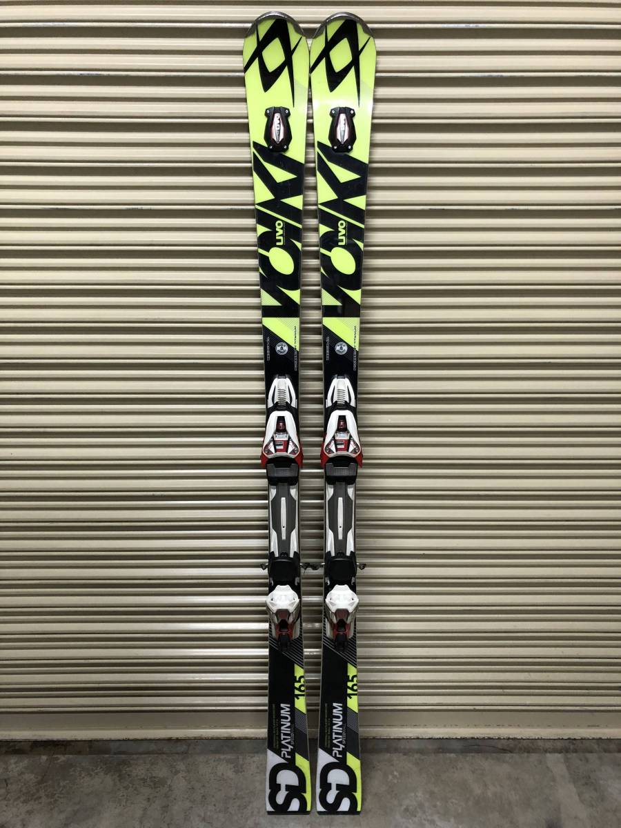 フォルクル プラチナムSD 165 uvo付き Volkl SD Platinum 165 スキー
