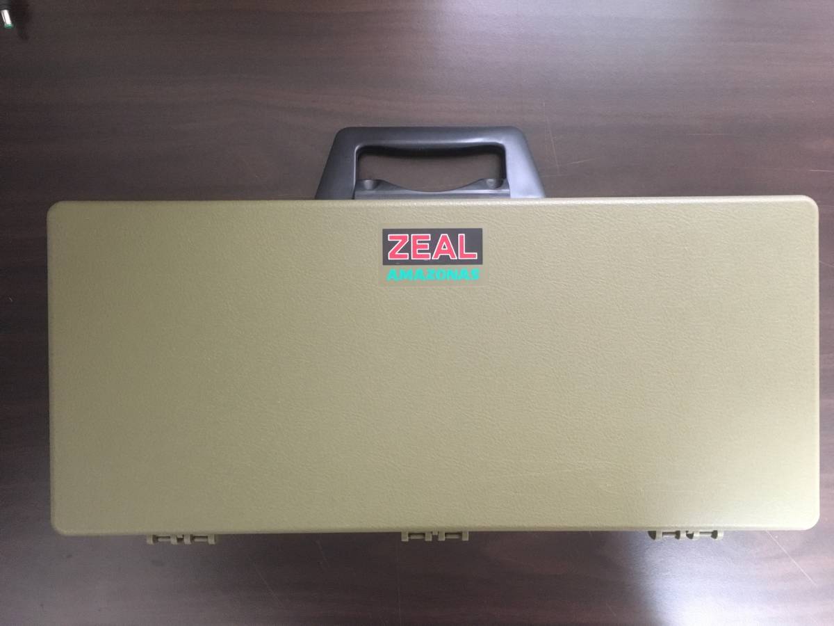 送料無料，大得価 ZEAL ズイール アマゾンボックス ハーフ 大(タックルボックス)｜売買されたオークション情報、yahooの商品情報をアーカイブ公開 - オークファン タックルボックス