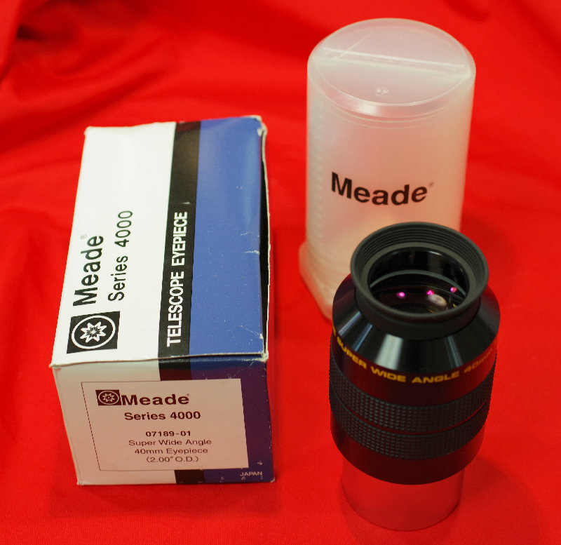 ★★Meade Series 4000 SUPER WIDE ANGLE 40mm 2インチタイプ　日本製 新品同様★★