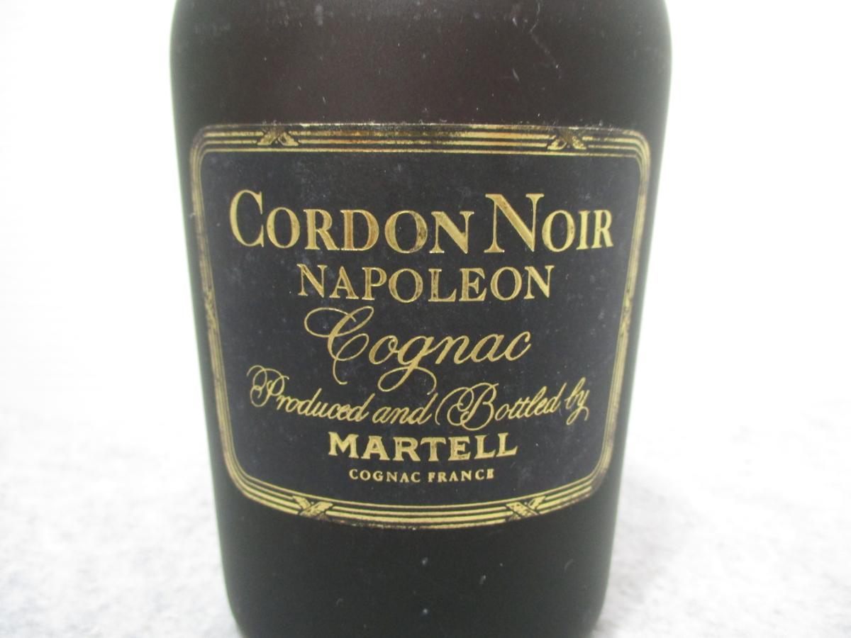 Martell Cordon Noir Napoleon コニャック　古酒 飲料・酒 Martell Cordon Noir Napoleon コニャック 古酒