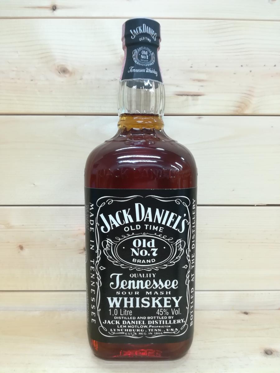 1円～ ジャックダニエルOLD No7 1000ml 45% 旧ボトル テネシー