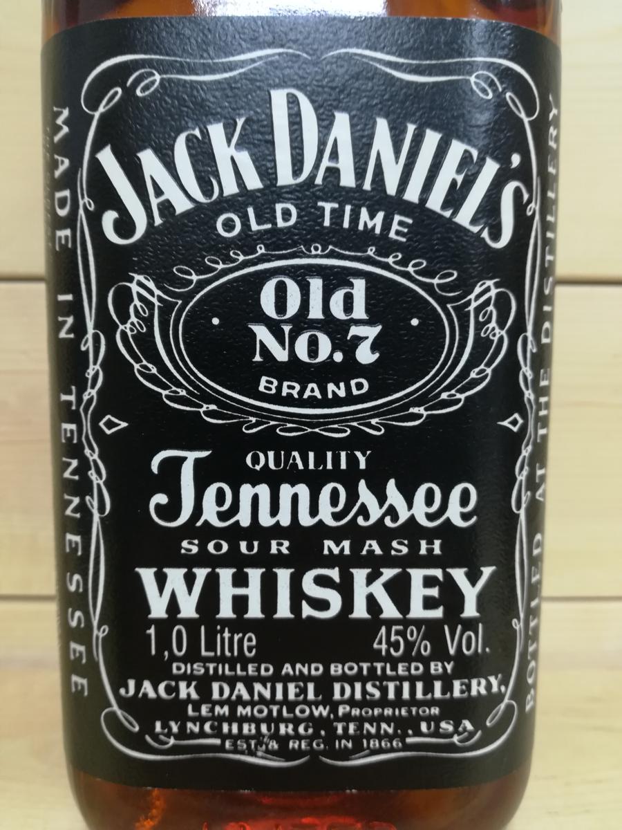 1円～ ジャックダニエルOLD No7 1000ml 45% 旧ボトル テネシー