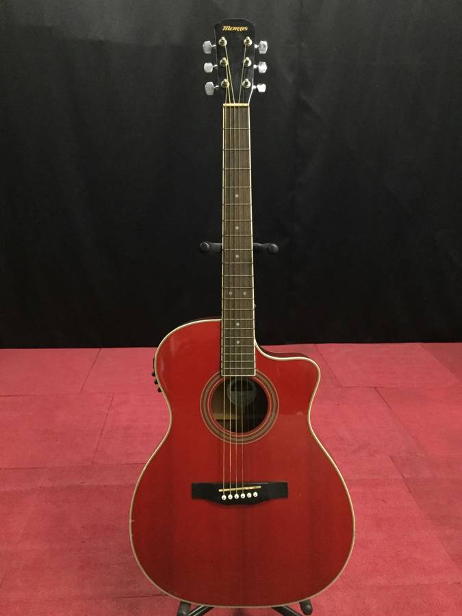 Morris FC-40 SR エレアコギター☆現状品