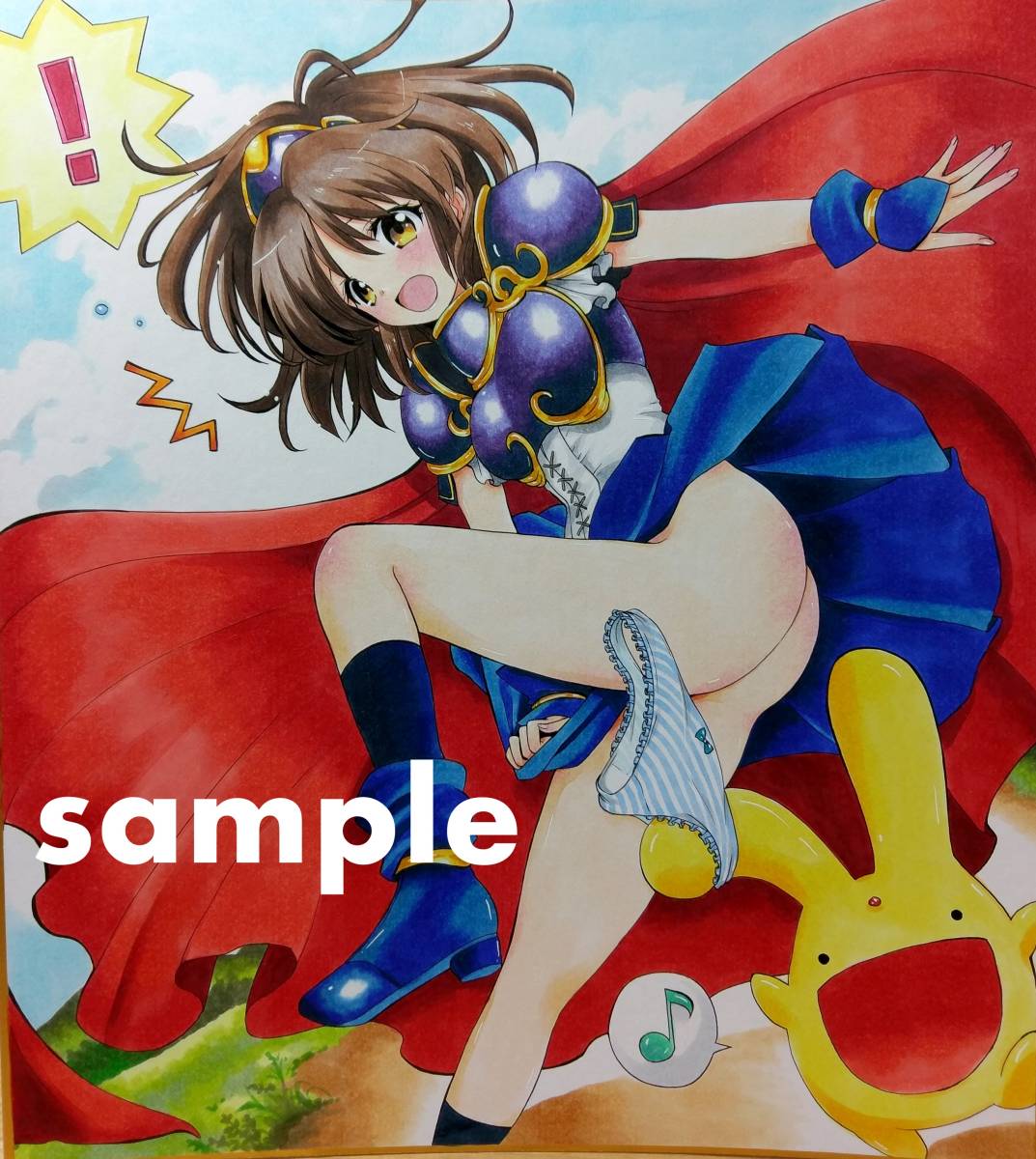 同人 手描きイラスト色紙 ぷよぷよ アルルとカーバンクル いたずらカーくん 手描きイラスト 売買されたオークション情報 Yahooの商品情報をアーカイブ公開 オークファン Aucfan Com